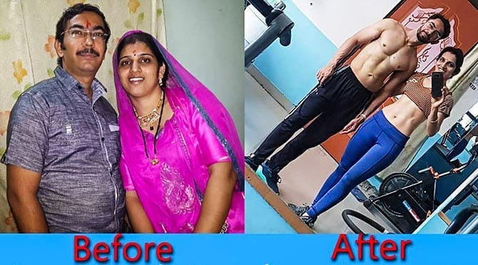 Why this couple’s weight loss journey has gone viral
