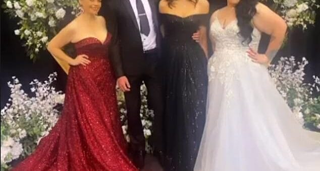 Red hot! Former Married At First Sight Jo McPharlin (left) showed off her incredible weight loss earlier this month